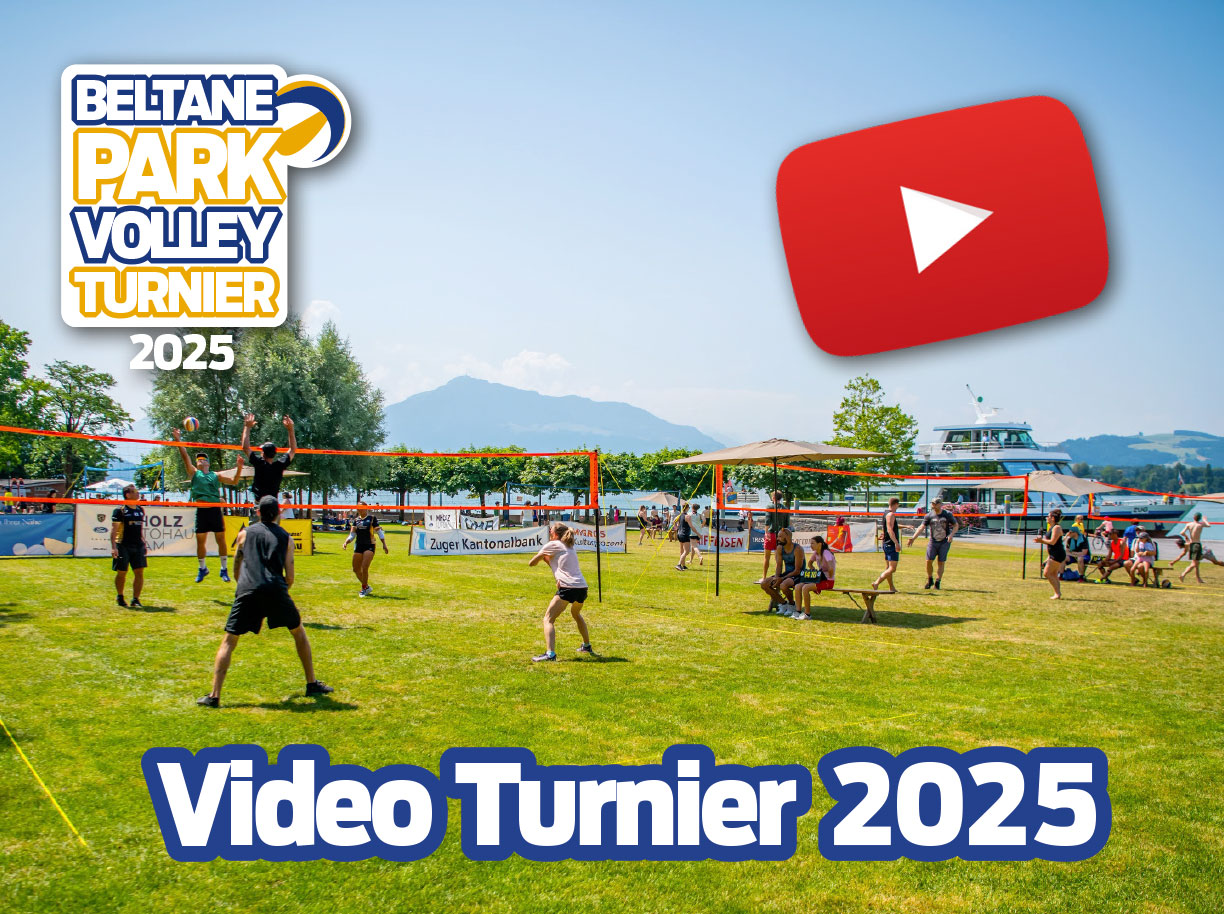 Beltane Parkvolley Turnier Hirsgarten – Video 2025 – Cham Zug – Unterstützt durch Imholz Autohaus Cham, Anklin Apotheke Cham, Duss Bauservice, Parcom, Unterstützt vom Kanton Zug und durch Baarer Bier - Signature YouTube Video